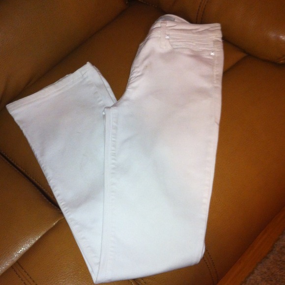 JOES Authentic all white boot cut pants