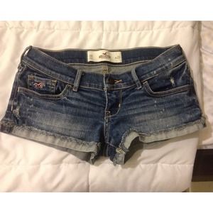 Distressed Hollister Shorts