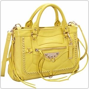 Sam Edelman Colette Satchel in Lemon