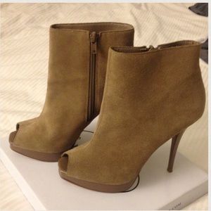 Steve Madden Suede Peep Toe
