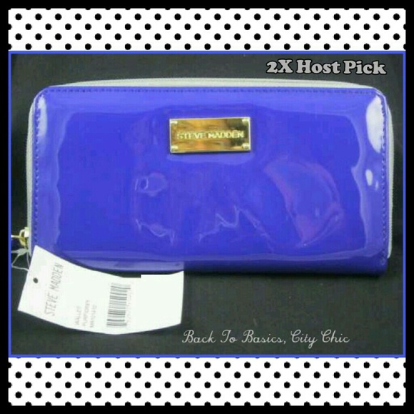 Steve Madden Clutches & Wallets - SALE 🎉2X Host Pick🎉  Steve Madden Zip wallet