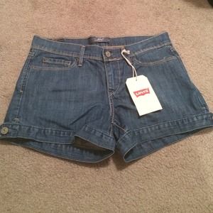 Levi's jean shorts