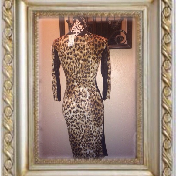 Cheetah Dress - Picture 3 of 4