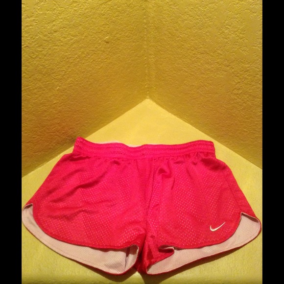 Nike dry fit pink shorts