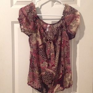 Cute print top