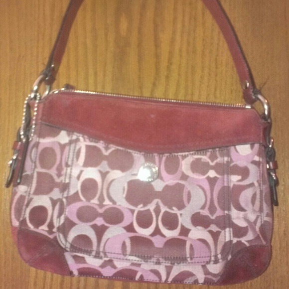 Reduced. Coach purse and wristlet