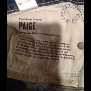 PAIGE Jeans - Paige Jeans~Size 30 PAIGE Jeans - Paige Jeans~Size 30