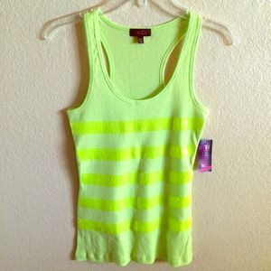 Lime Green Sequin Shirt