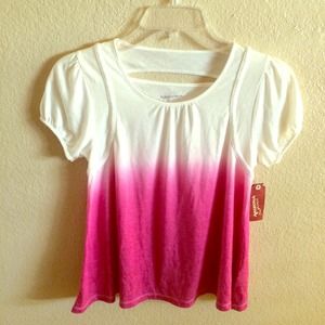 Cute Ombré Juniors Shirt!