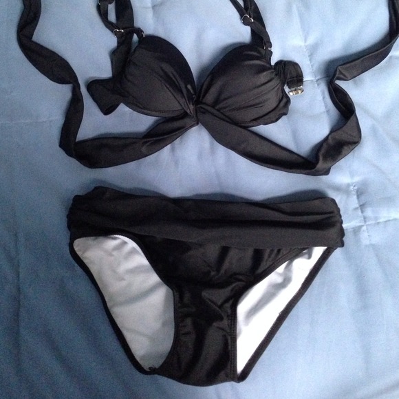 Black swimsuit