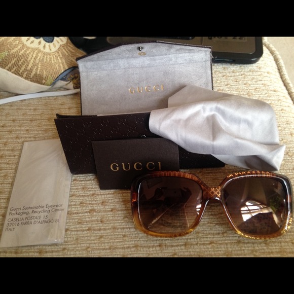 Gucci Sunglasses. Worn once