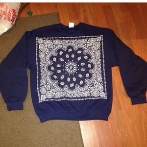 Bandana sweat shirts