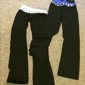2 pairs of luluemon yoga pants
