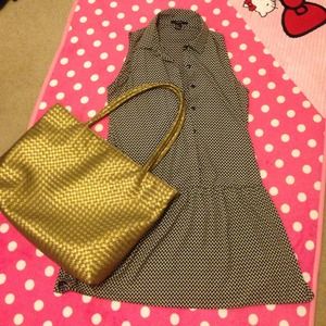 F21 black and white Dress