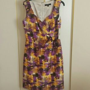 Alex Marie patterned dress NEW size 6