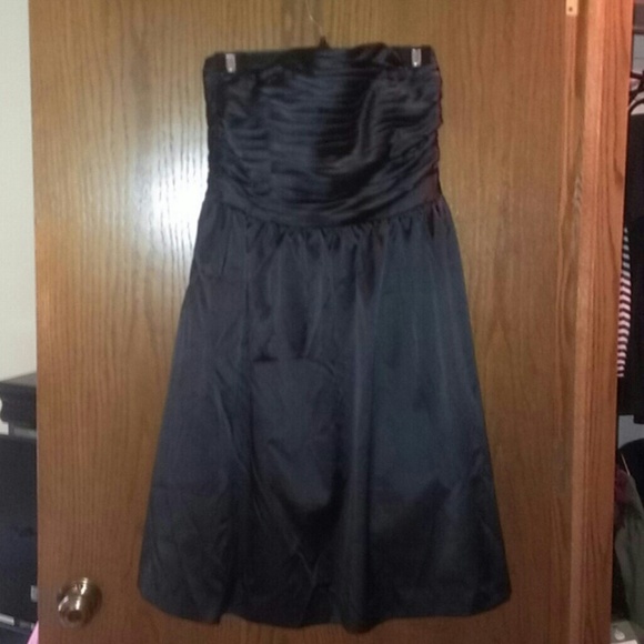 REDUCED Black satin party dress