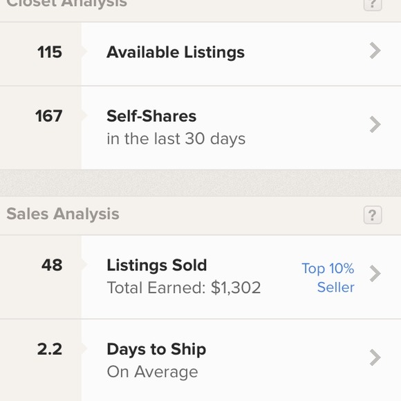 MY CLOSET STATS!!!!! - Picture 2 of 2