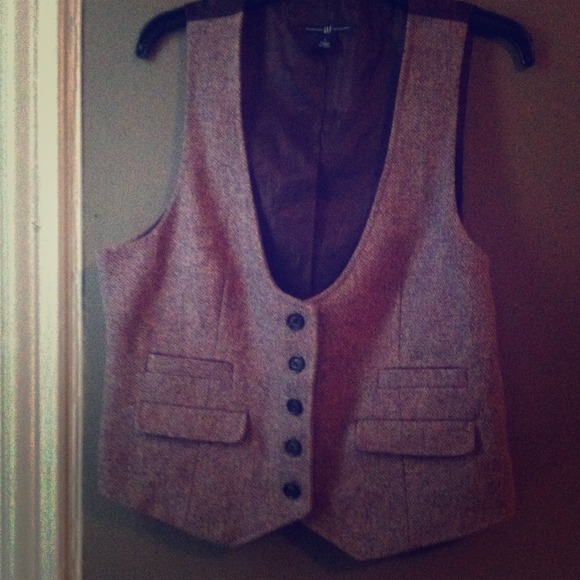 Gap tweed vest. Worn once.