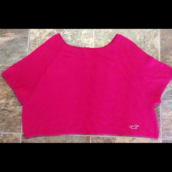 HOLLISTER Pink Crop Sweater - Picture 2 of 4