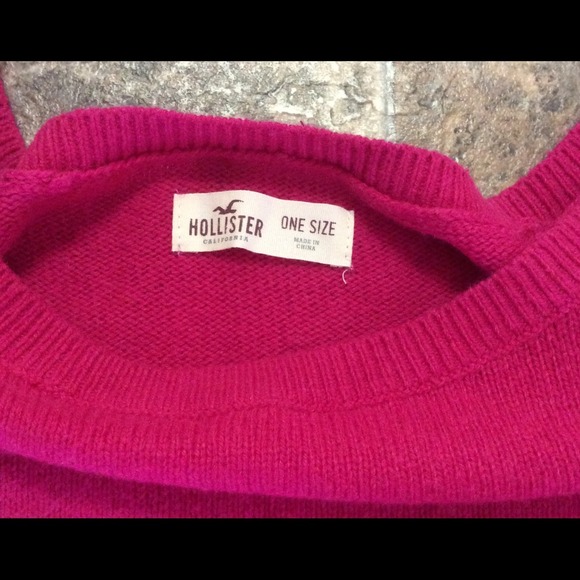 HOLLISTER Pink Crop Sweater - Picture 4 of 4