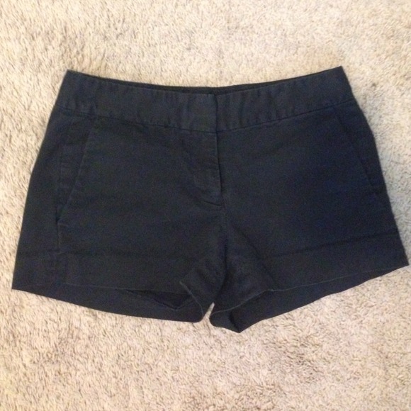 J. Crew black chino shorts 00