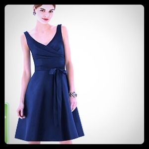 Dressy navy dress