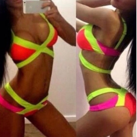 Sexy Cut Out Bikini