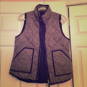 J crew herringbone vest!! Price is negotiable!