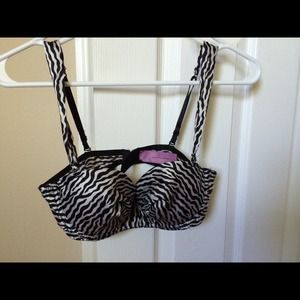 Forever 21 zebra bra. Barely worn