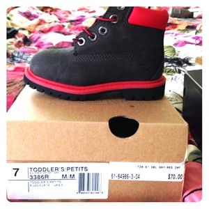 Toddler size 7 timberland boots