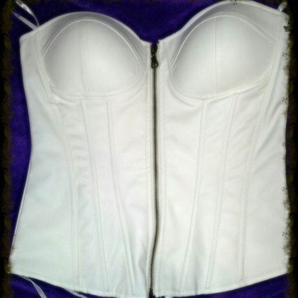 Sexy White Corset! NWOT!