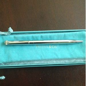 Authentic Tiffany & Co T Clip Pen