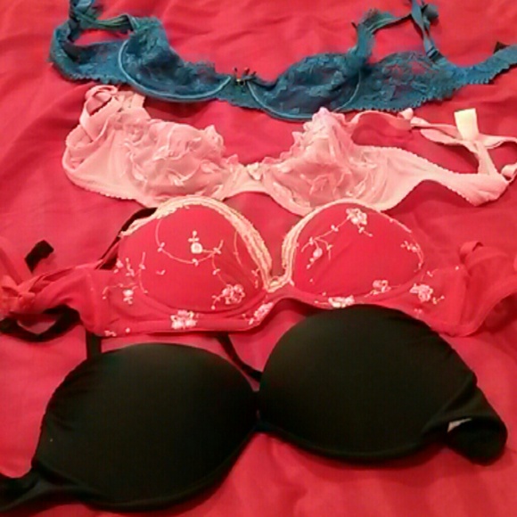 Bras and one bathing suit top