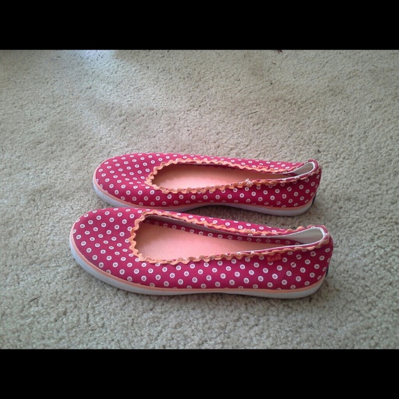 Keds Shoes Red Polka Dot Ked Flats Poshmark