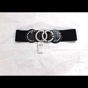 NEW! Sparkly Rhinestone Elastic Waist Belt WetSeal