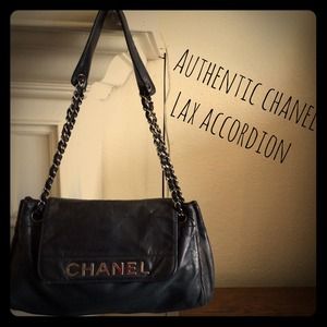 -sold- Chanel LAX Accordion Flap Bag