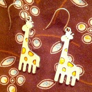 Giraffe earrings