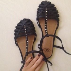 Black sandals