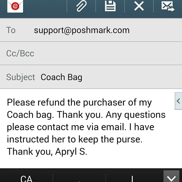 Coach Bag - Additional Photos for FULL DISCLOSURE? - Picture 4 of 4