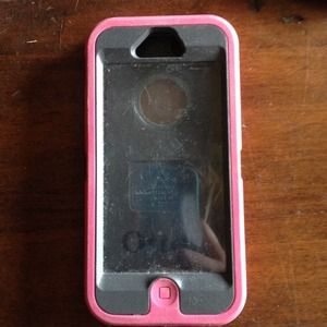 Pink and Grey Otter Box