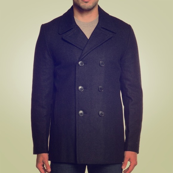 Calvin Klein "Melton" Peacoat - Black