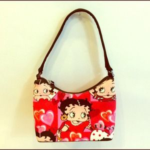 Betty Boop Purse with stones - Great Condition