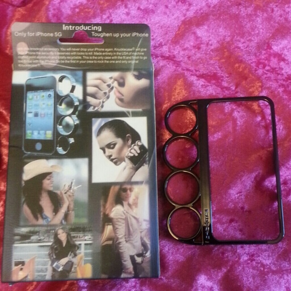 iPhone 5G knucklecase phone case - Picture 2 of 3