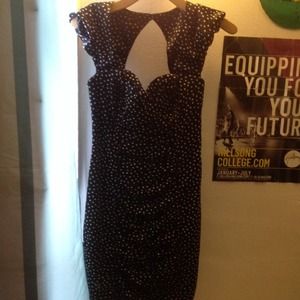 Polka dot dress from guess only worn once