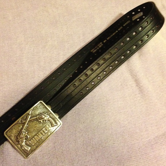 Dickies cowboy cowgirl belt interchangeable buckle