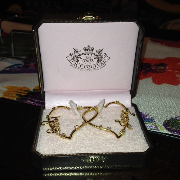 Juicy Couture Earrings (Gold)