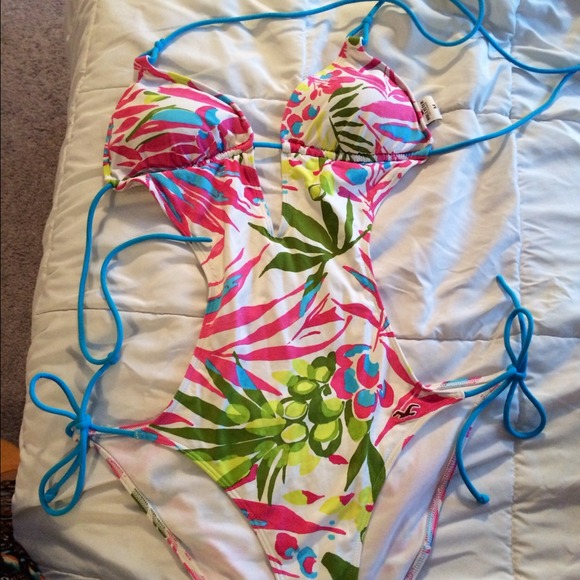 Fun print bathing suit