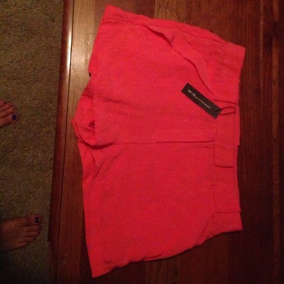 Coral Alice summer shorts W118 by Walter Baker