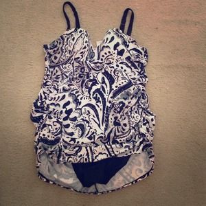 Lane Bryant swimdress!