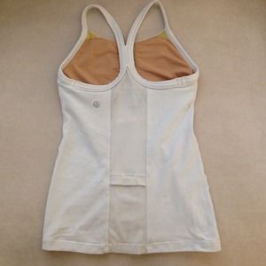 Lululemon workout tank with back hidden pocket